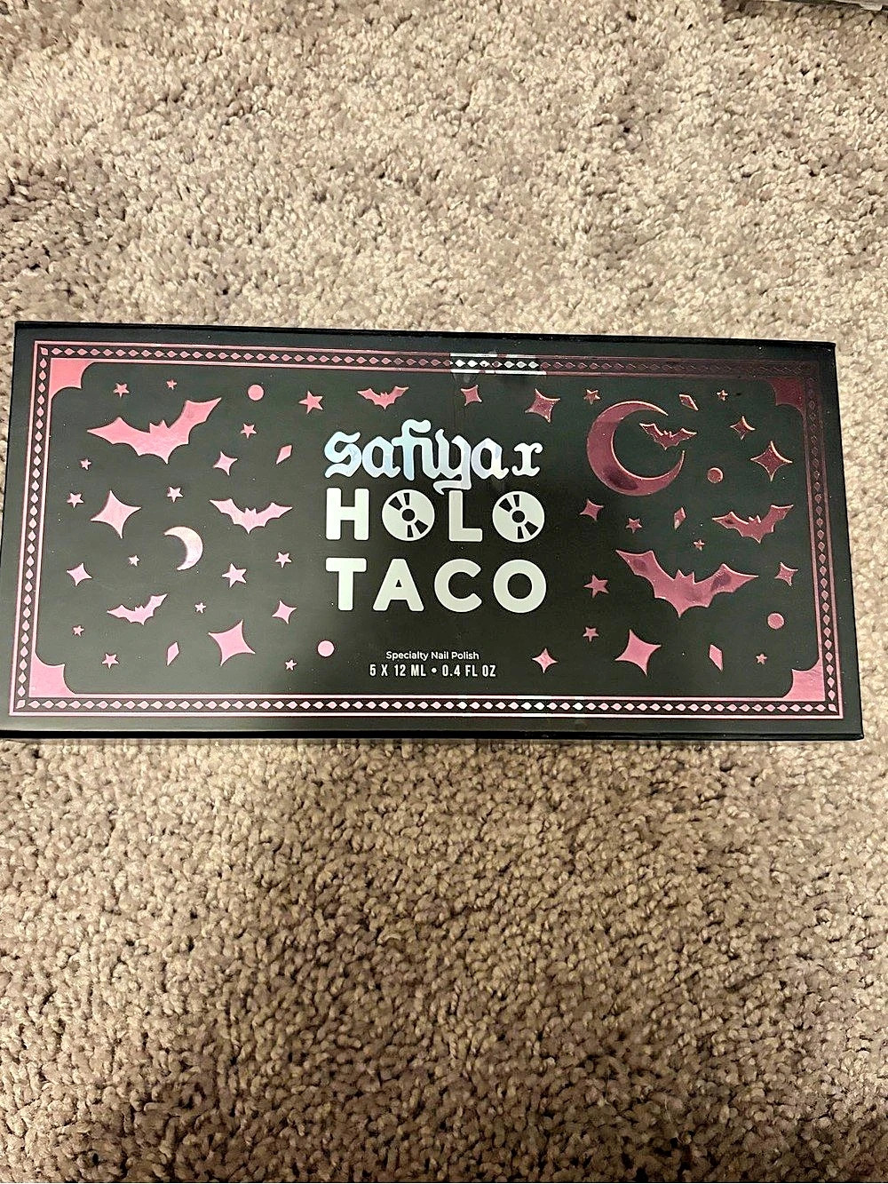 Safiya X Holo Taco Original Collection Polish Box ONLY